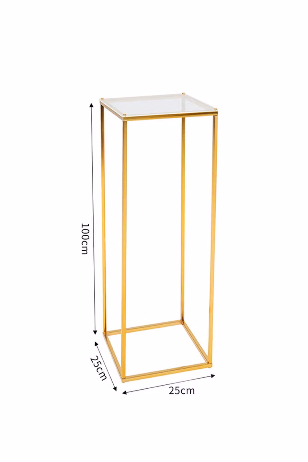 Living and Home Gold Flower Vase Stand for Tabletop Wedding and Party Decorations – 2