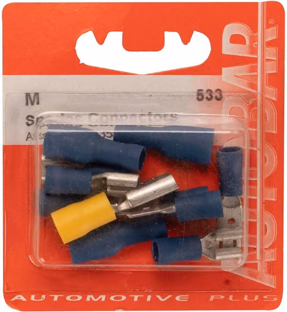 Autobar Assorted Spades Connectors 15 and 35, Multicolour