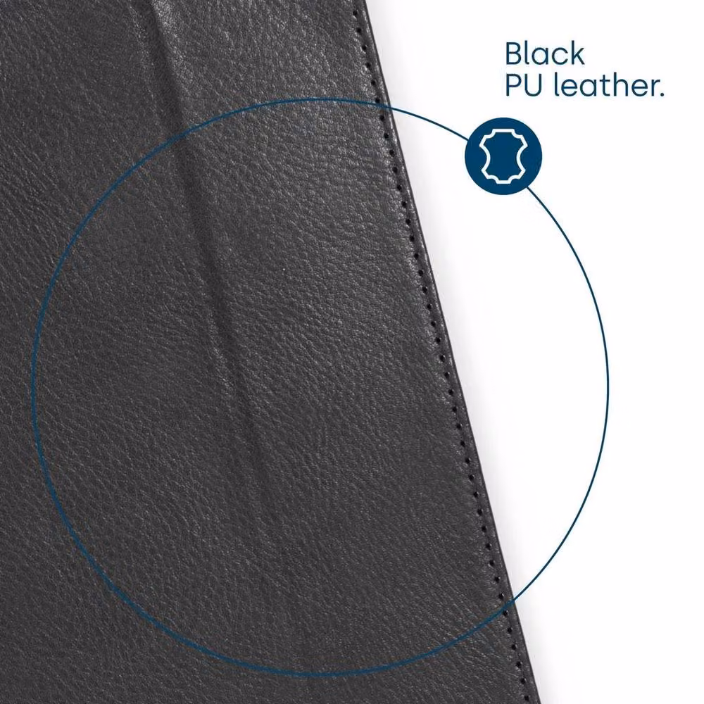 EONLION Black Leather Look Foldable Valet Tray, Width: 50 cm – 4
