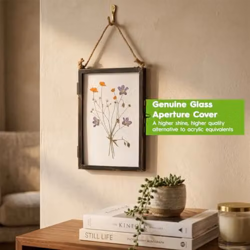 Nicola Spring Vintage Metal Photo Frame, Black, Fits 10 x 15 cm – 3