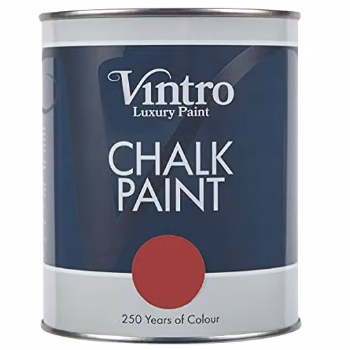 Vintro Mulberry Chalk Paint with Ultra Matt Finish, 1 Litre – 2