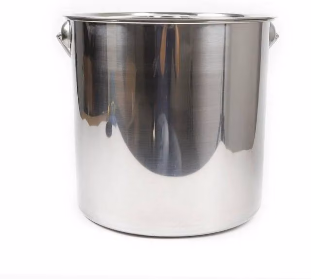 Kelvenix 20L Stainless Steel Barrel Food and Water Storage Tank with Lid in Silver – 1