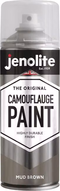 Jenolite Opaque Matt Camouflage Paint in Brown