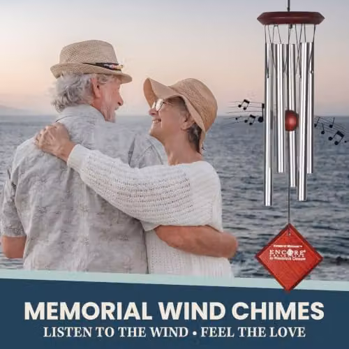 Woodstock Chimes Chimes of Mercury Silver Windchime – 5