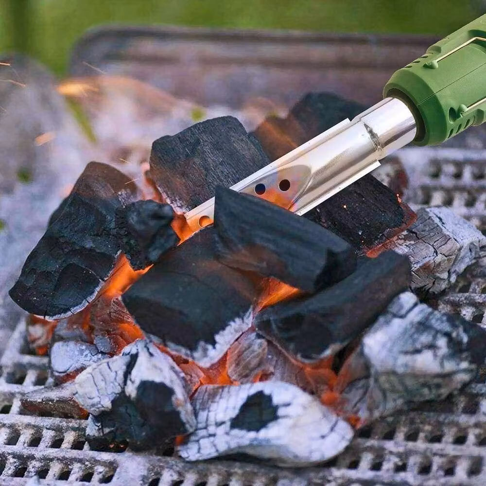 SPETLEK Electric Weed Burner 2000W Long Arm Garden Torch in Green – 2