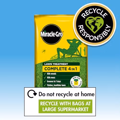 Miracle-Gro Evergreen Complete 4-in-1 Lawn Food with Weed and Moss Control, 200 m2, Yellow – 4
