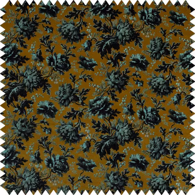 House of Hackney OPIA Velvet in Bronze and Blue