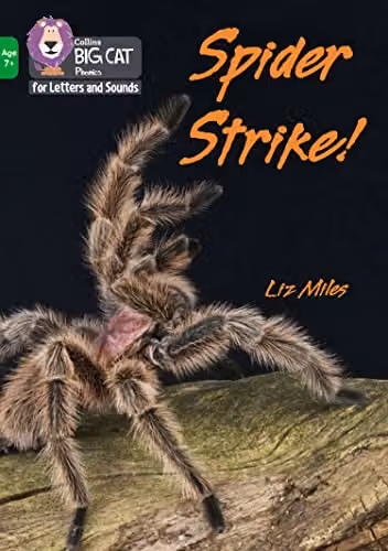 Collins Big Cat Phonics for Letters and Sounds Spider Strike! Band 05 Green (Age 7+) – 1