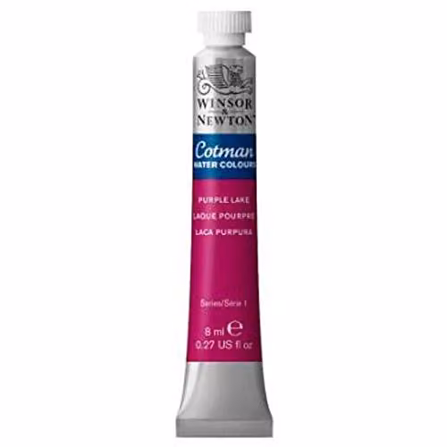 Winsor & Newton Cotman Watercolour Paint, Purple Lake, 8ml Tube – 2