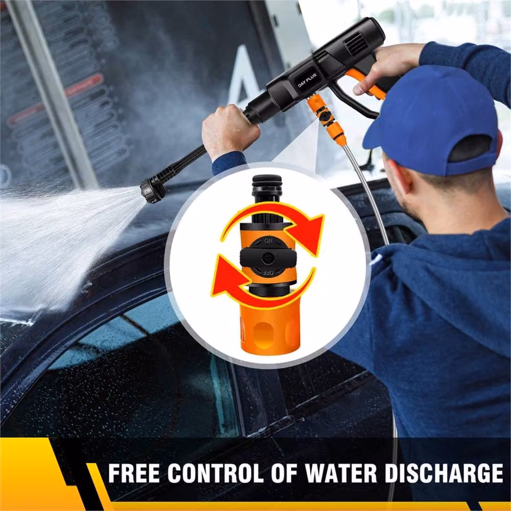 SPETLEK Portable High Pressure Car Washer in Black – 4