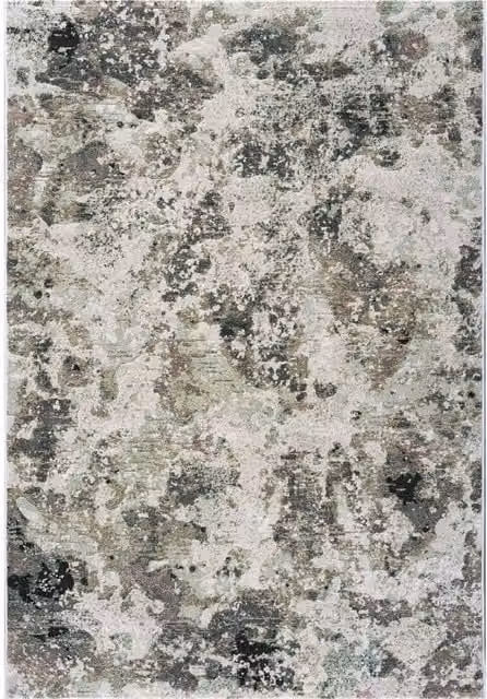 The Rug Shop UK Green Abstract Modern Easy To Clean Area Rug W: 160 cm, D: 230 cm