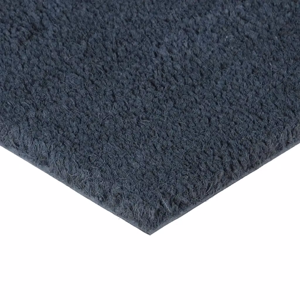 Berkfield Home Tufted Coir Door Mat, Grey, W: 100 cm, D: 300 cm – 3