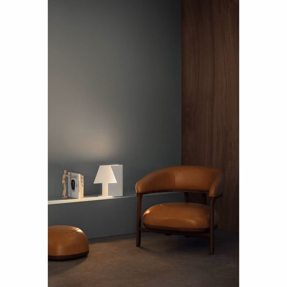 Mantra Iluminación BOOK LED Desk Lamp, White, Width: 35 cm – 4