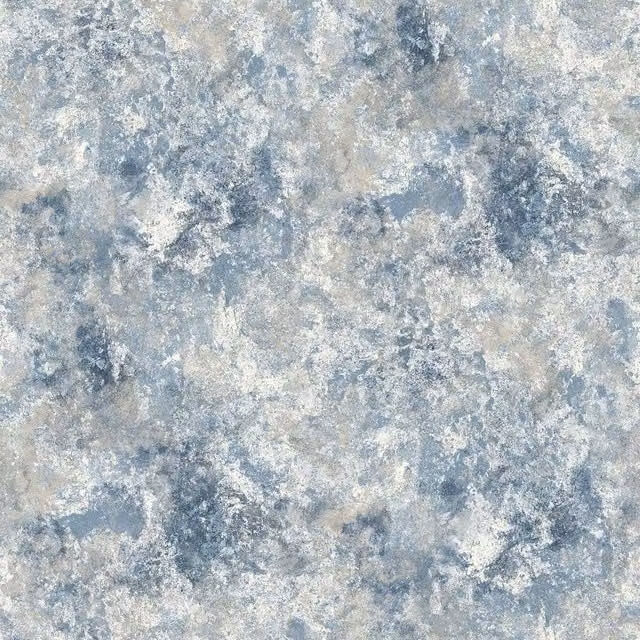 Muriva Perico Stone Textured Abstract Wallpaper in Blue
