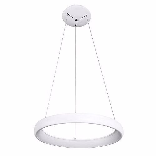 Italux Alessia Modern LED Ring Pendant Light, White, Warm White 3000K, 2200lm