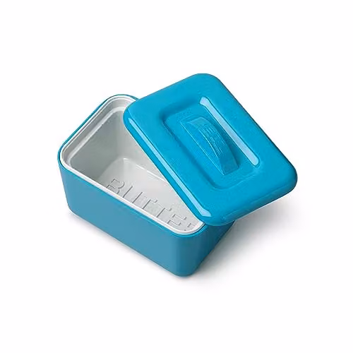 Zeal Melamine Insulated Butter Dish with Lid, Blue