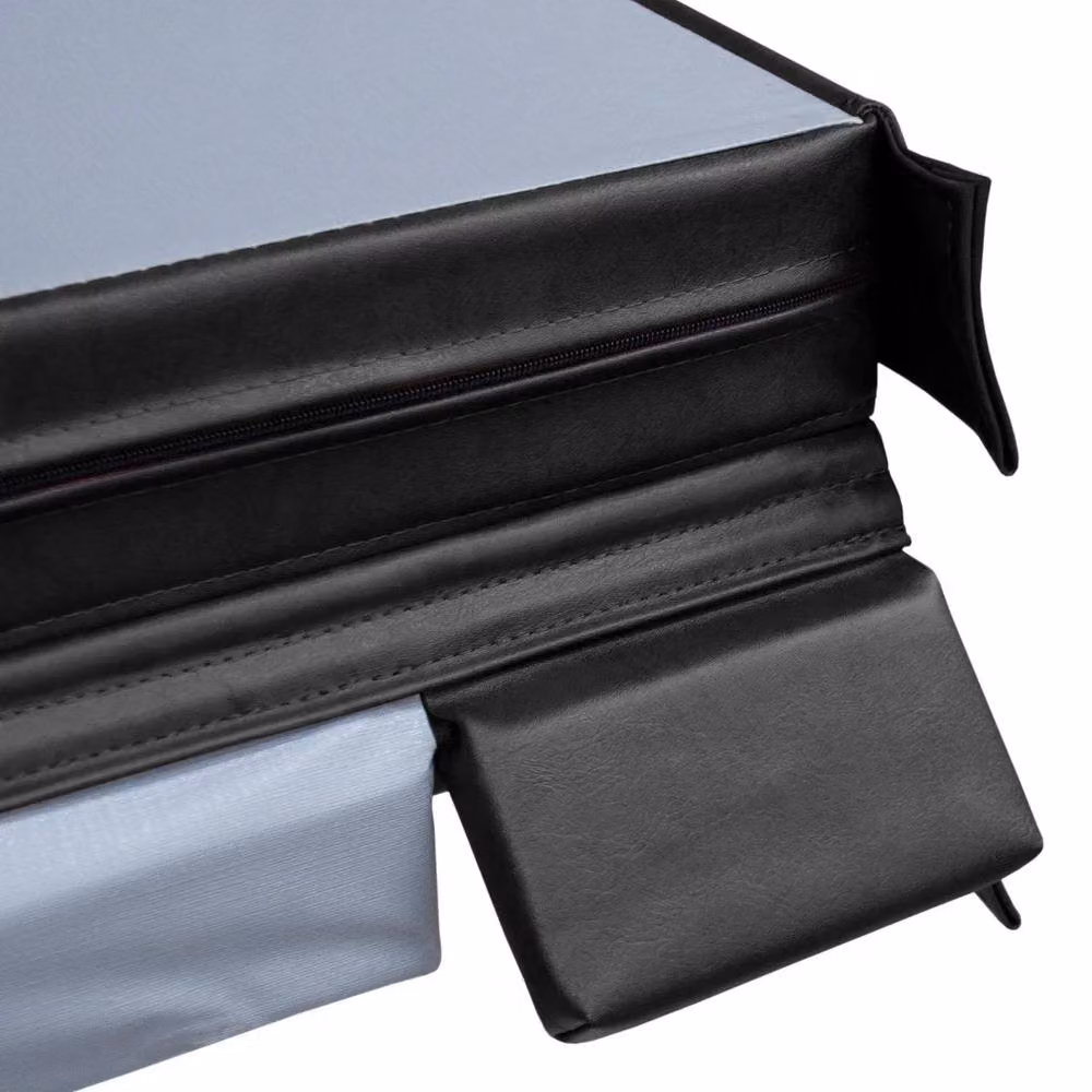 Monstershop Thermal Rectangular Hot Tub Spa Cover, Black, 200 cm – 7
