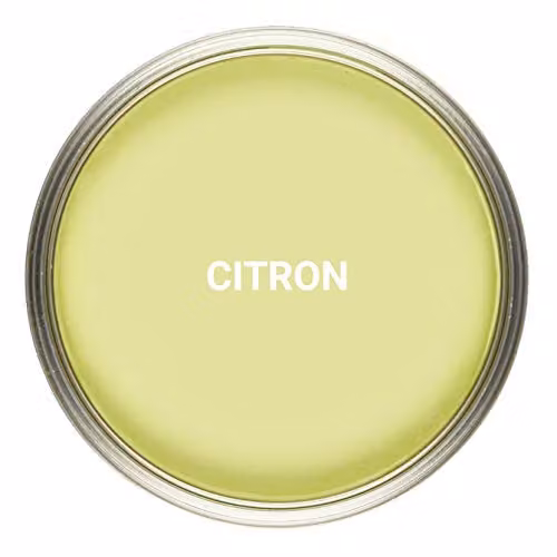 Vintro No Seal Chalk Paint in Citron Yellow with Green Hint, 1 Litre – 2