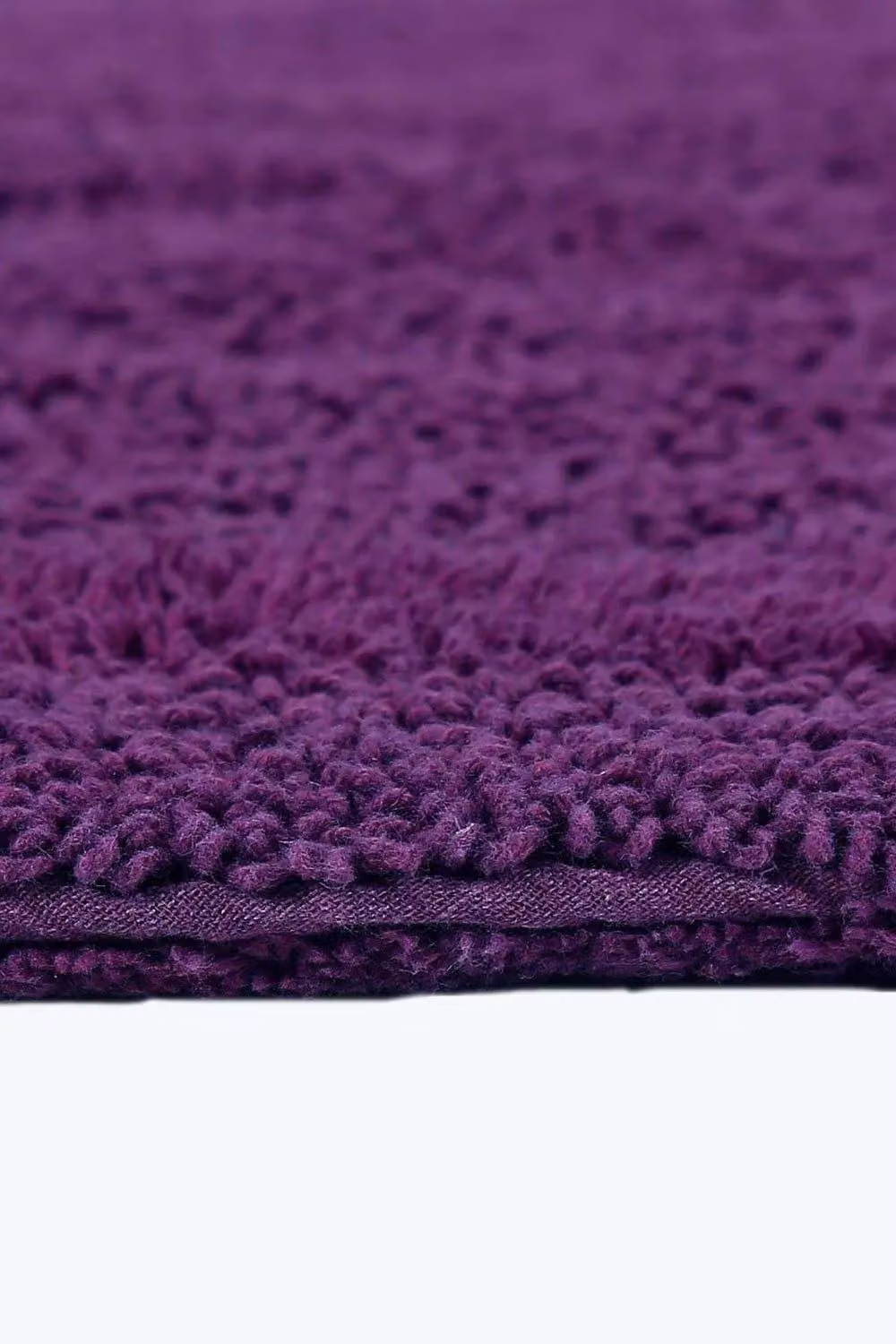 Homescapes Luxury Reversible Cotton Bath Mat, Purple, W: 50 cm, D: 80 cm – 3
