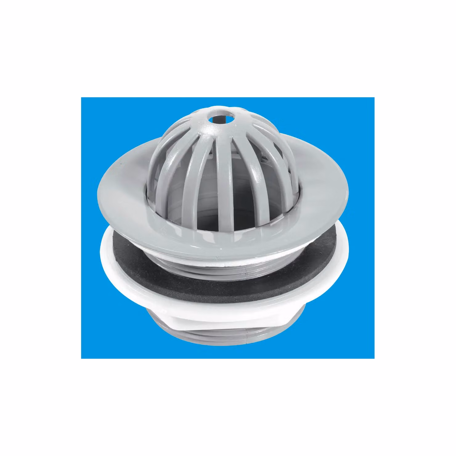 McAlpine GWU20 2" Domed Urinal Waste in Grey – 2