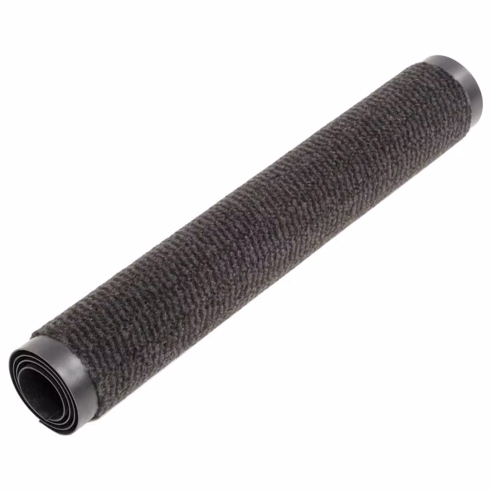 Berkfield Home Dust Control Mats, 2 Pack, Black, Rectangular, W: 90 cm x D: 150 cm – 2