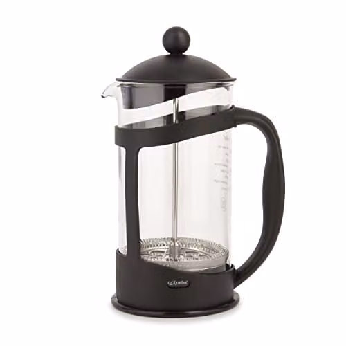 La Cafetiere Black Plastic and Glass Coffee Cafetiere, 0.32 l