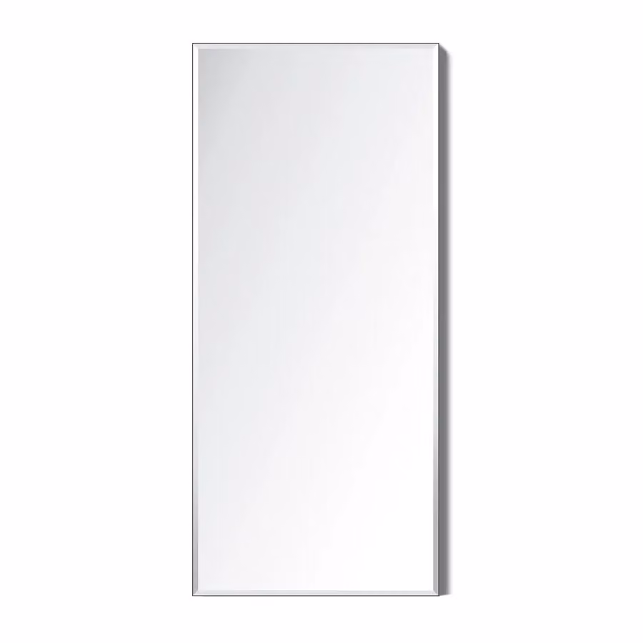 Home Garden Direct Lugano Frameless Full Length Rectangular Mirror in Clear, W: 80 cm, H: 170 cm – 2
