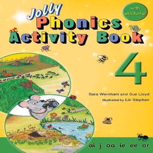 Sue Lloyd Jolly Phonics Activity Book 4 Multicolour Paperback