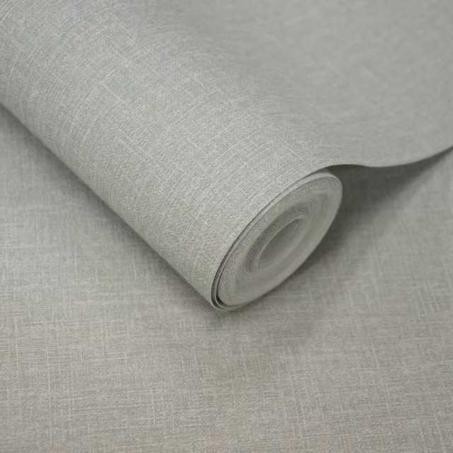 Grandeco Cirrus Scrubbable Wallpaper in Duck Egg Blue, Petrol and Grey