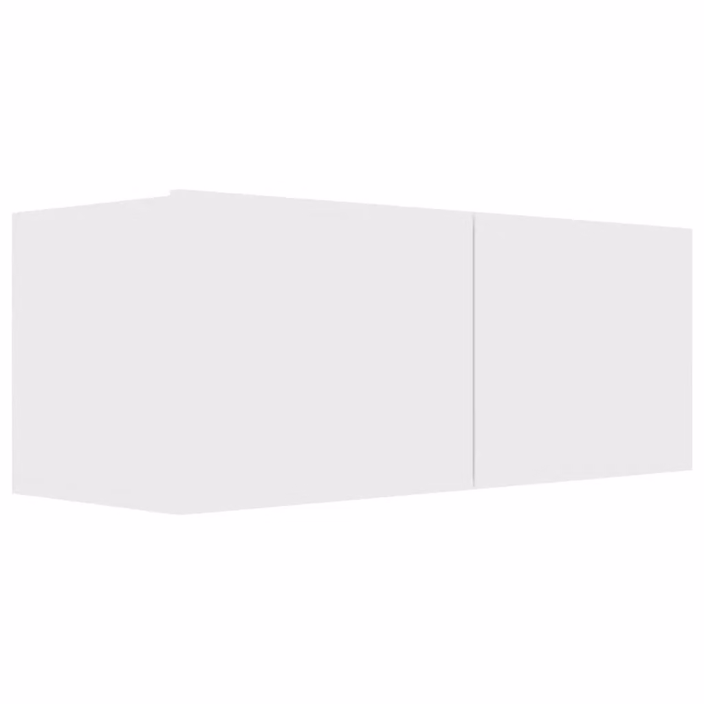 Berkfield Home 3 Piece Classic TV Cabinet Set in Matt White Engineered Wood – 2