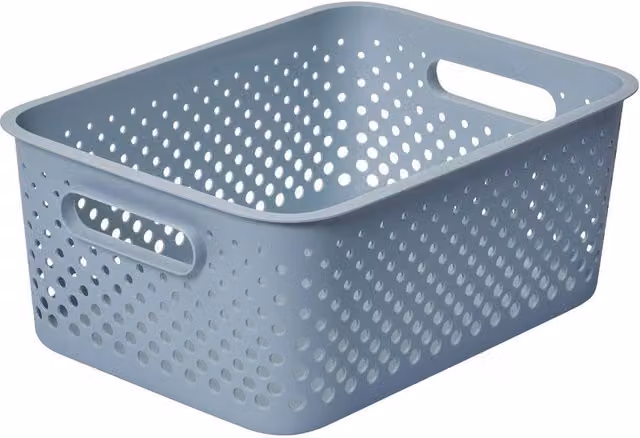 SmartStore Essence Large Sea Salt Storage Tray Basket in Blue, 11.4 l – 1