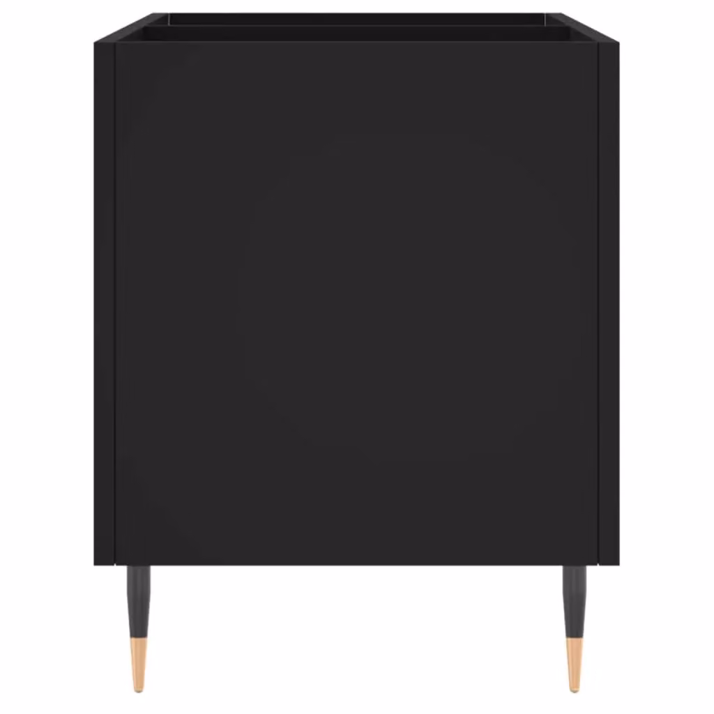 Berkfield Home Industrial Record Cabinet in Black, W: 74.5 cm, D: 38 cm, H: 48 cm – 3