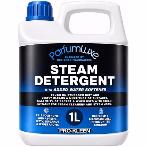 Pro-Kleen Parfum Steam Mop Floor Detergent Cleaner, 1 l, Fresh Zesty Bergamot and Pepper Aroma