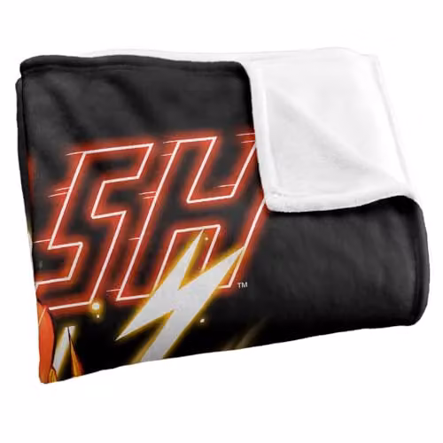 LOGOVISION Justice League Flash Glow Super Soft Silky Touch Fleece Throw Blanket, Multicolour, W: 127.0 cm, H: 152.4 cm – 2