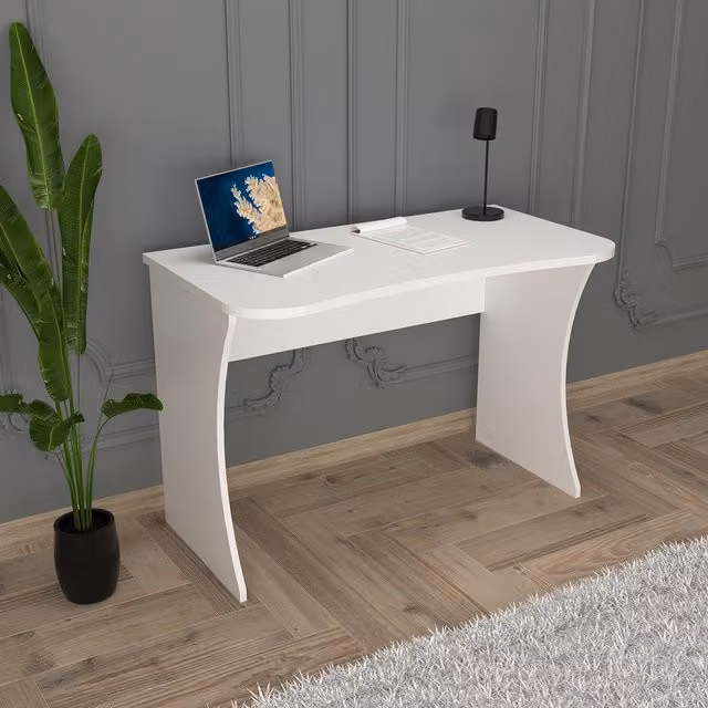 Bimossa Mila Large Computer Desk in White