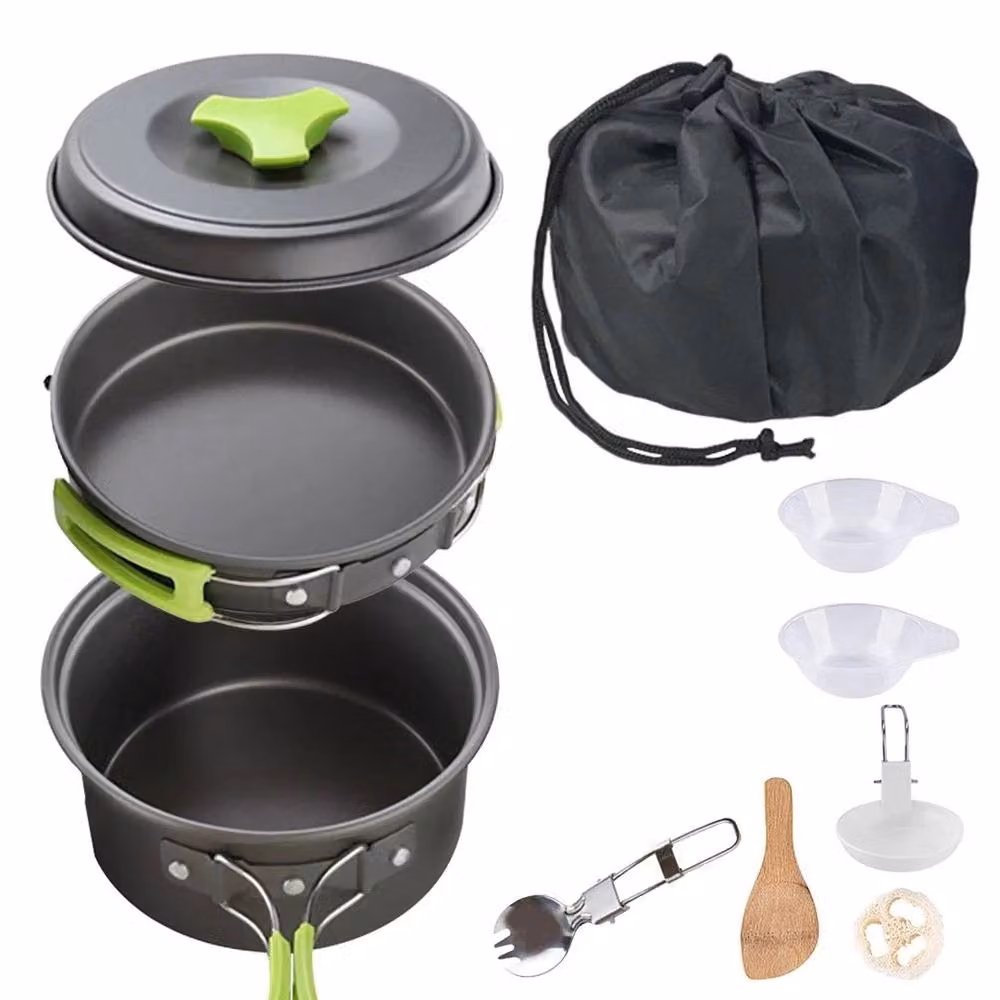 SPETLEK Black Anodised Aluminium Portable Camping Saucepan – 2