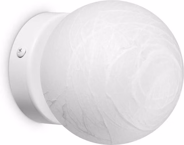 Ideal Lux Carta Wall Lamp in White