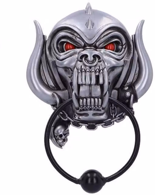 Nemesis Now Motorhead Warpig Door Knocker, Black and Silver, 17 cm