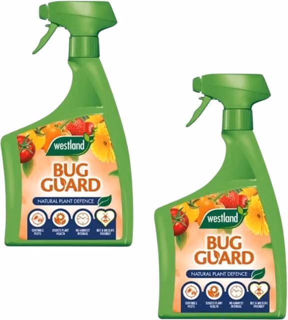 Westland Bug Guard Mechanical Insect Pest Control Spray for Vegetable, Ornamental and Indoor Plants, 800 ml