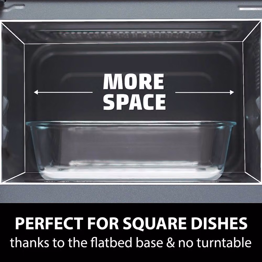 Caso Design 25L Ceramic Microwave and Grill in Silver, 900 Watt – 2