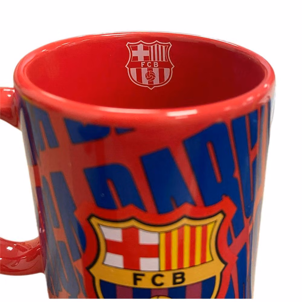 FC Barcelona Red Ceramic Mug, 315ml – 3
