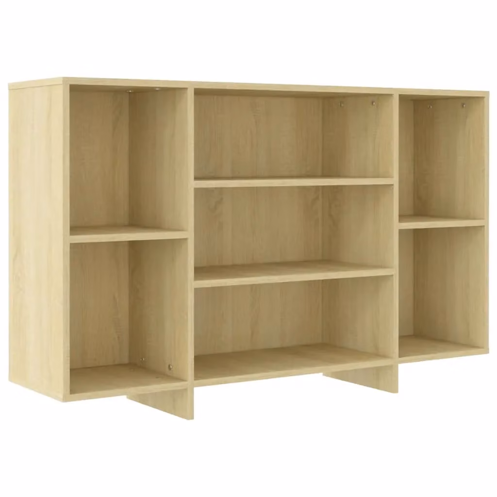 Berkfield Home Sonoma Oak Sideboard in Beige, W/D/H: 120 x 30 x 75 cm – 2