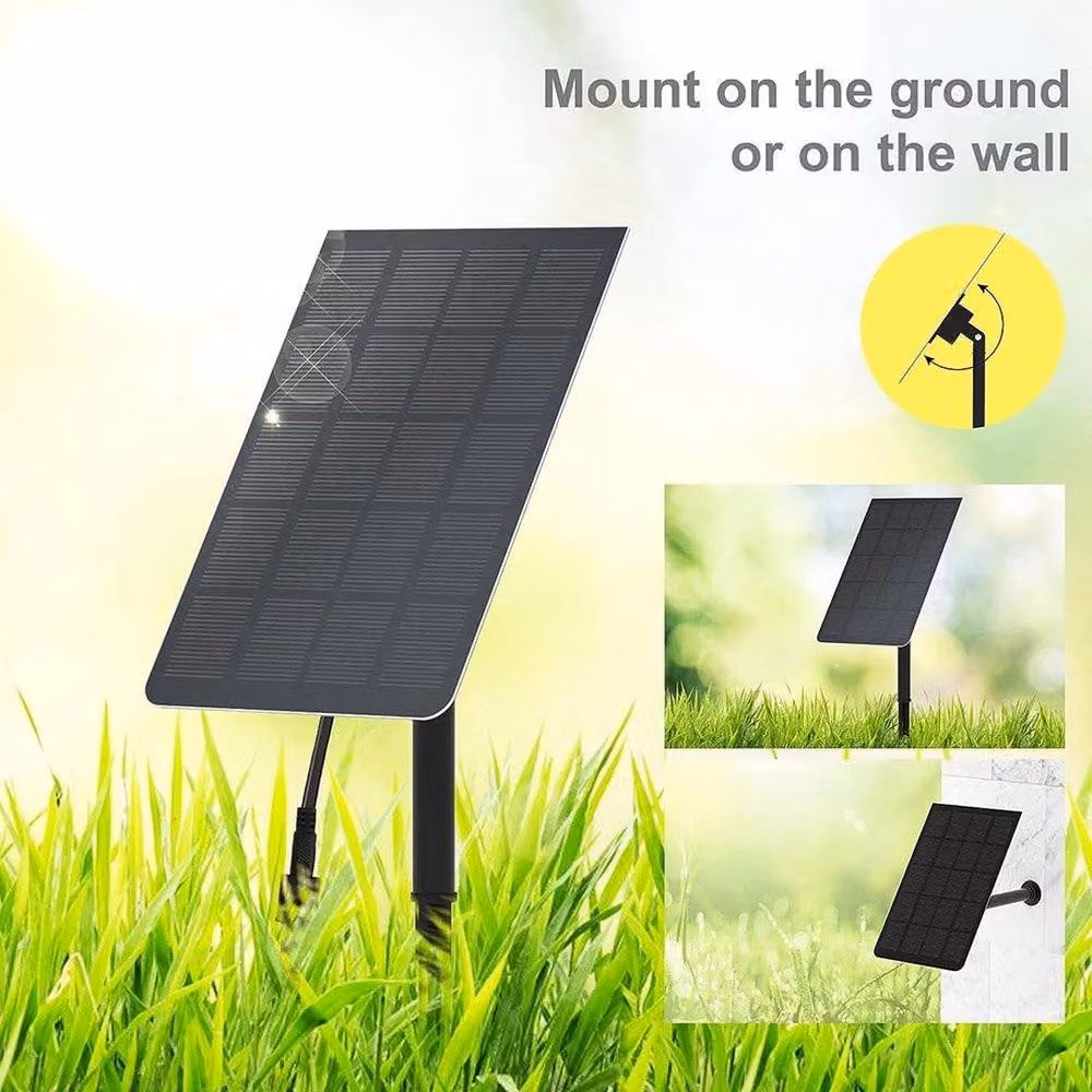 NESTLUNE Solar Powered Water Pump Fountain for Garden and Pools, Black, W: 100 cm, D: 15 cm, H: 15 cm – 5