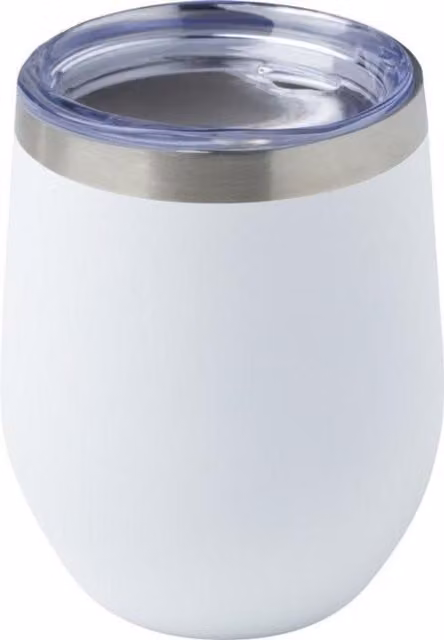 Corzo White Travel Mug 350ml
