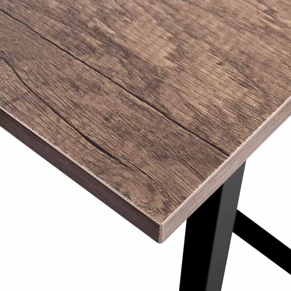 Havendro Brown Wooden Folding Computer Desk and Laptop Work Table – 4