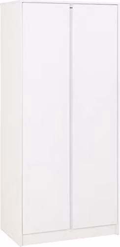 Seconique Malvern 2 Door Wardrobe in White