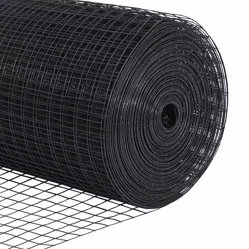 Berkfield Home Grey Steel Welded Wire Fence with 7 Spike Posts, W: 10 m, H: 0.6 m – 6