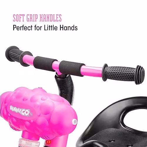 Xootz Bubble Go Pink Height Adjustable Tricycle for Kids with Bubble Machine – 5