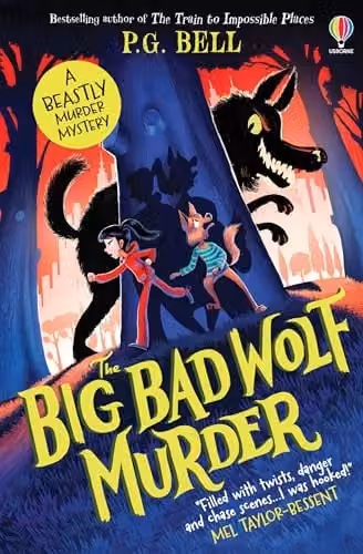 Usborne The Big Bad Wolf Murder Multicolour Paper Book