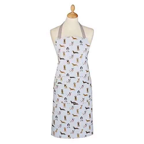 Cooksmart 100% Cotton Kitchen Apron with Pocket for Women and Men